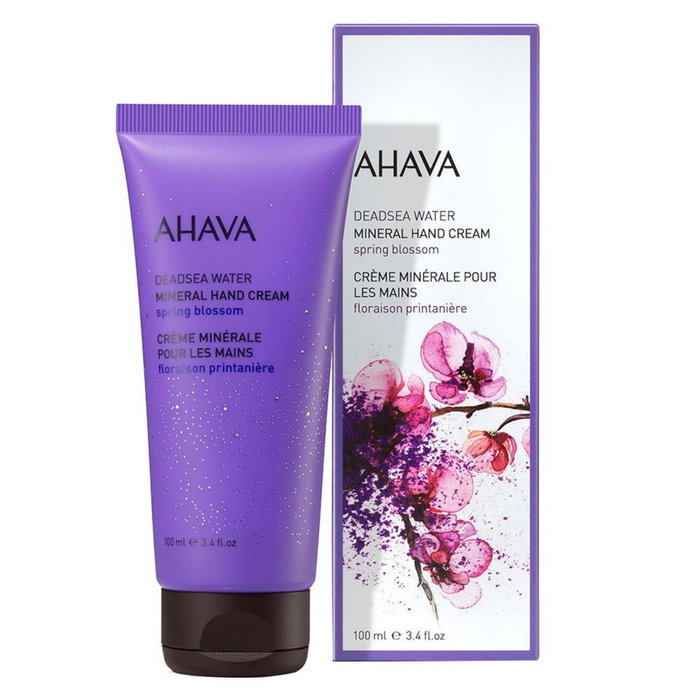 Deadsea Water Mineral, Hidratación, Crema de manos, Floral, 100 ml
